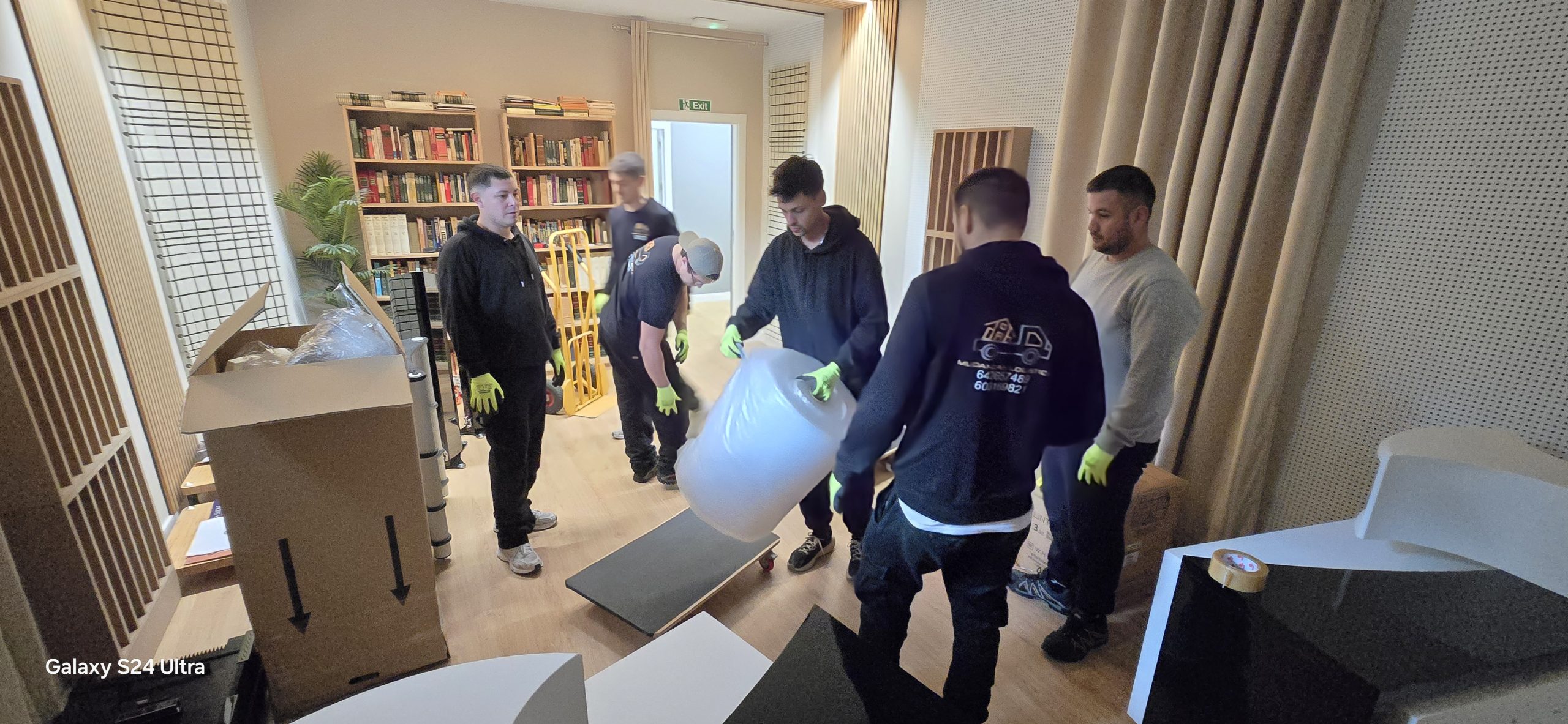Desmontaje de oficina para mudanza en Elche